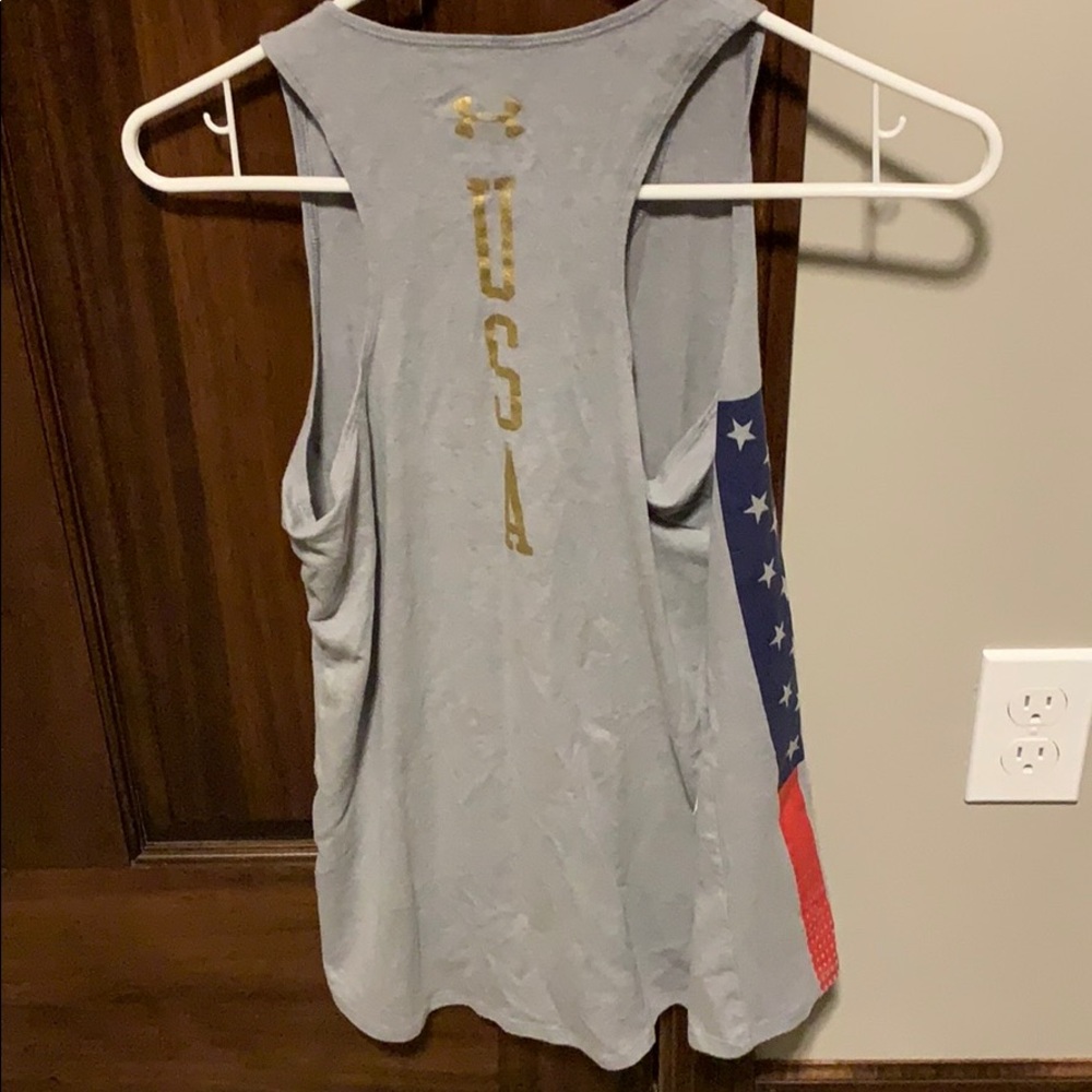 Under Armour USA razor back tank - Picture 2 of 4